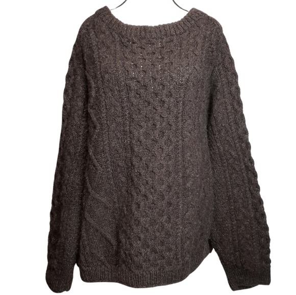 Eilis OG Handknits Other - SWEATER VINTAGE WOOL oversized chunky knit Size XL EIlis OG made in Ireland
